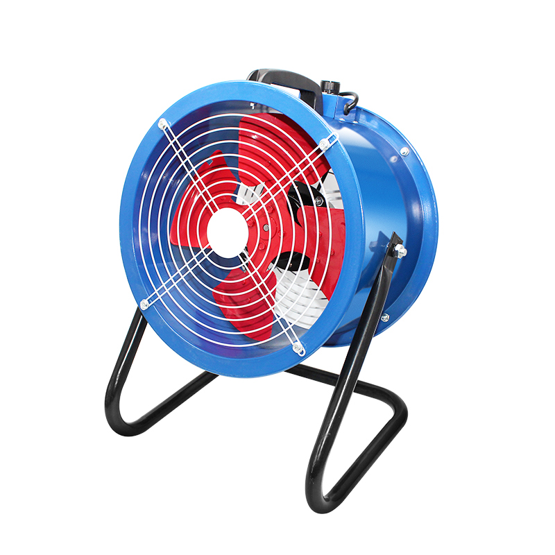 Potente ventilatore a flusso assiale portatile, ventola di flusso assiale a velocità per pavimenti ad alta potenza